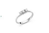 Anello Miluna Donna in Oro bianco LID3299-015G7/14 - LID3299-015G7/14